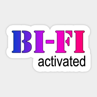 BIFI activated Sticker